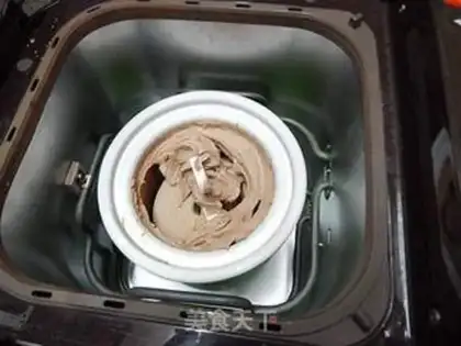 Make Chocolate ice cream step 11