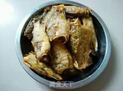 Make Fried minnow step 5