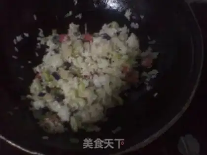 Make Egg bun step 1