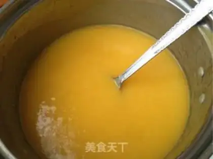 Make Coconut mango pudding step 8