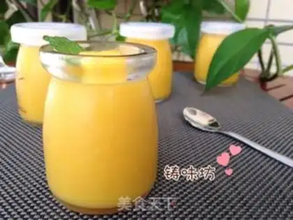 Make Coconut mango pudding step 9