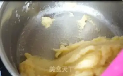 Make French hot ice cream puff step 2