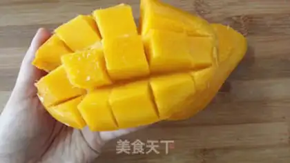 Make Coconut mango cape step 7