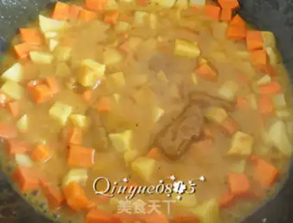 Make Curry chicken step 6