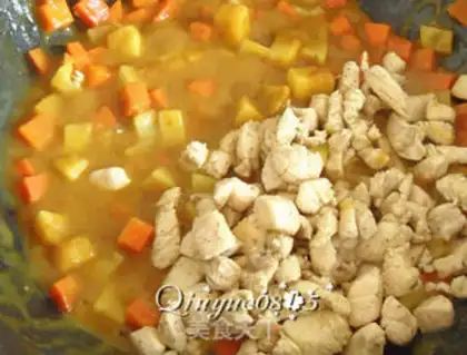 Make Curry chicken step 7