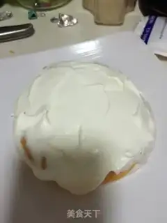 Make Smiling doll birthday cake step 1