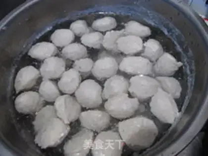 Make Homemade fishballs step 12