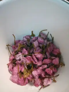 Make Salted cherry blossoms step 9