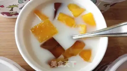 Make Coconut mango cape step 19
