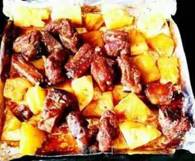 Make Pineapple steak step 2