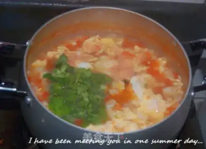 Make Western red soup step 6