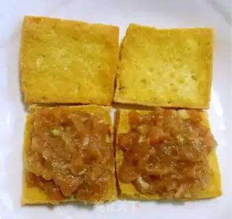 Make Gold tofu box step 4