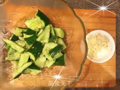 Make Home food - cucumber shoot step 0