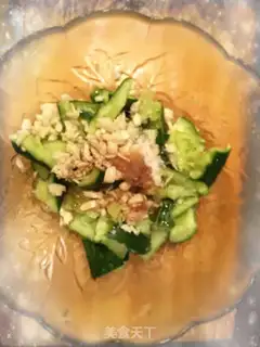 Make Home food - cucumber shoot step 1
