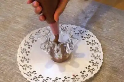 Make Chocolate mousse step 4