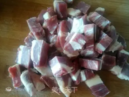 Make Potato beef step 1