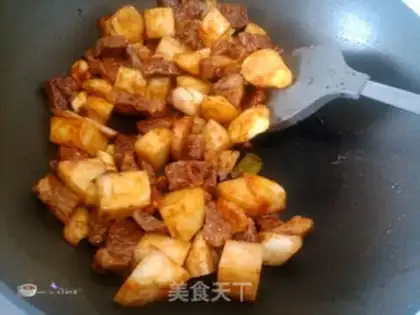 Make Potato beef step 6