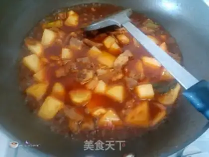 Make Potato beef step 7
