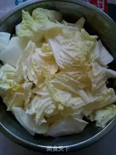 Make A big cabbage tofu step 0