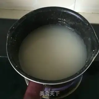 Make Egg and milk step 0