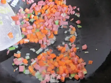 Make Ham peas step 3