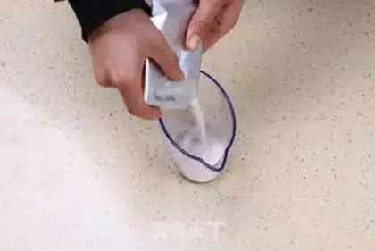 Make Mango pudding step 2