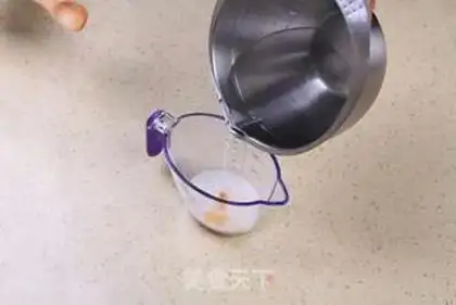 Make Mango pudding step 3