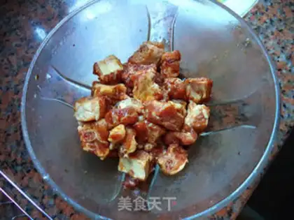Make Fried skull step 1