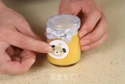 Make Mango pudding step 7