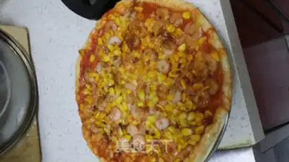 Make Shrimp bacon pizza step 18