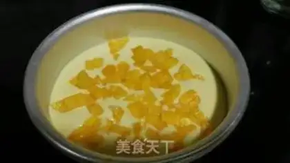 Make Mango cheese mousse cake step 8