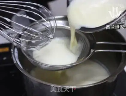 Make Silk strawberry pudding step 4