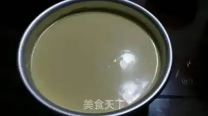 Make Mango cheese mousse cake step 9