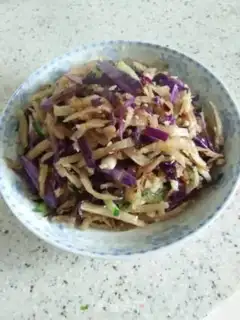 Make Six-coloured vegetables with waffles step 6