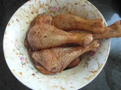 Make Beer chicken leg step 0
