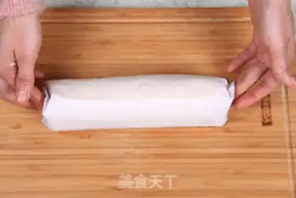 Make Original cream cake roll step 25