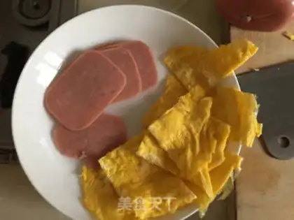 Make Ham sandwich step 2