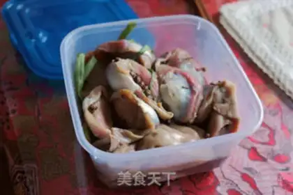 Make Salt duck dry step 5