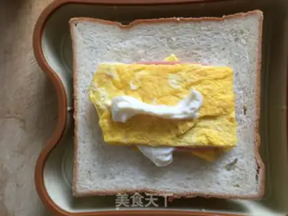 Make Ham sandwich step 3