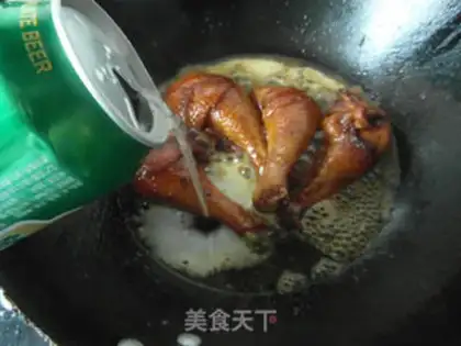 Make Beer chicken leg step 4