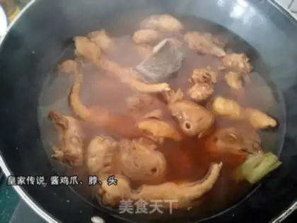 Make Chicken with chicken claws step 5