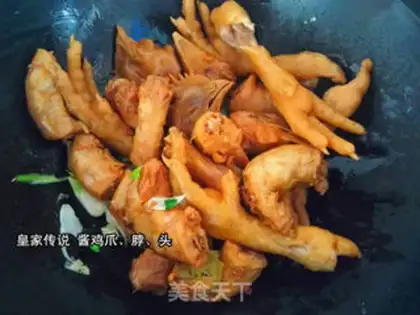 Make Chicken with chicken claws step 6
