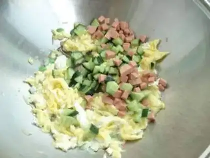 Make Pineapple rice step 4