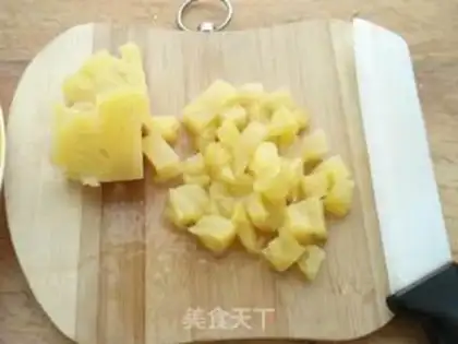 Make Pineapple rice step 5
