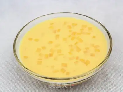 Make Mango coconut pudding step 4