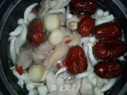 Make Silver chicken soup step 3