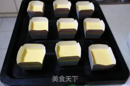 Make SpongeBob cake step 3