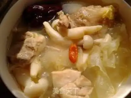 Make Silver chicken soup step 5