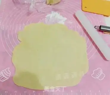 Make Bag banana pie step 6