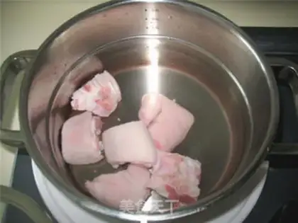 Make Soybeans hoove soup step 1